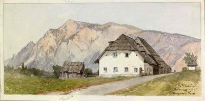Dobratsch from Podkoren Saddle by Ladislav Benesch